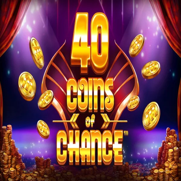 Official Slots logo: 40 Coins of Chance by SYNOT Games at Ice Casino