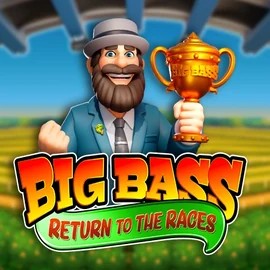 Big Bass Return to the Races by Pragmatic Play, showcased at iced-earth.net – game logo