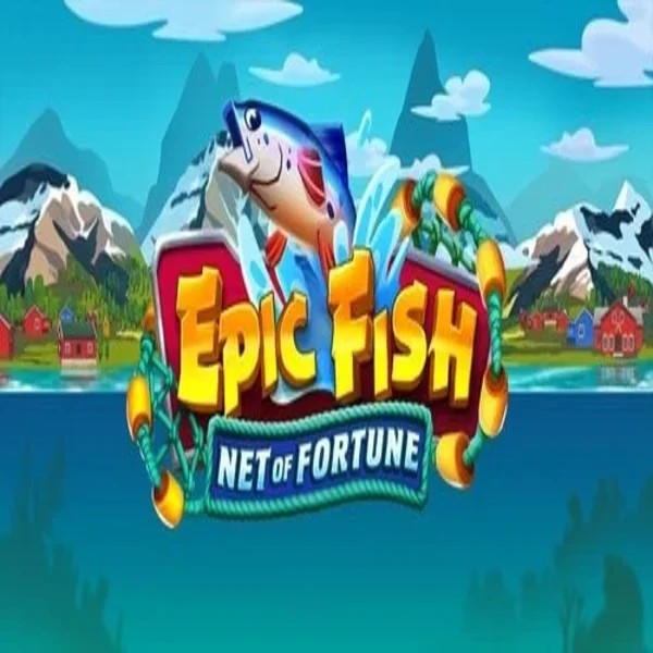 Slots logo of Epic Fish Net of Fortune from Quickspin at Ice Casino