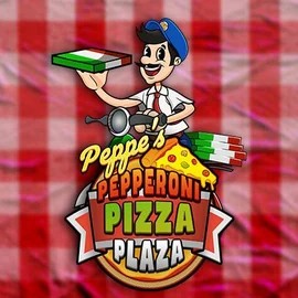 Peppe’s Pepperoni Pizza Plaza logo by Pragmatic Play at Ice Casino